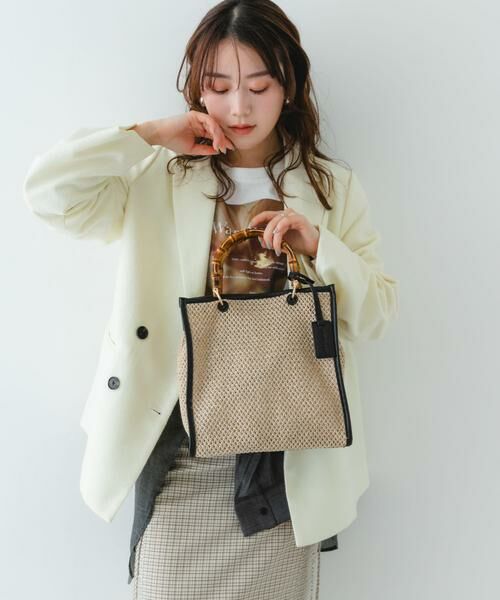 RODE SKO / ロデスコ ショルダーバッグ | バンブー雑材バッグ | 詳細3