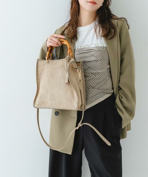 RODE SKO / ロデスコ ショルダーバッグ | バンブー雑材バッグ | 詳細20