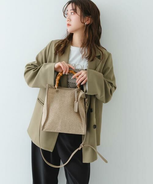 RODE SKO / ロデスコ ショルダーバッグ | バンブー雑材バッグ | 詳細21