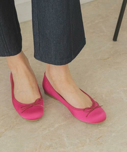 RODE SKO / ロデスコ バレエシューズ | 『MADE IN JAPAN』サテンプレーンバレエシューズ | 詳細1