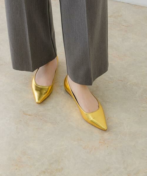 RODE SKO / ロデスコ パンプス | 『MADE IN JAPAN』ポインテッドフラットパンプス | 詳細3