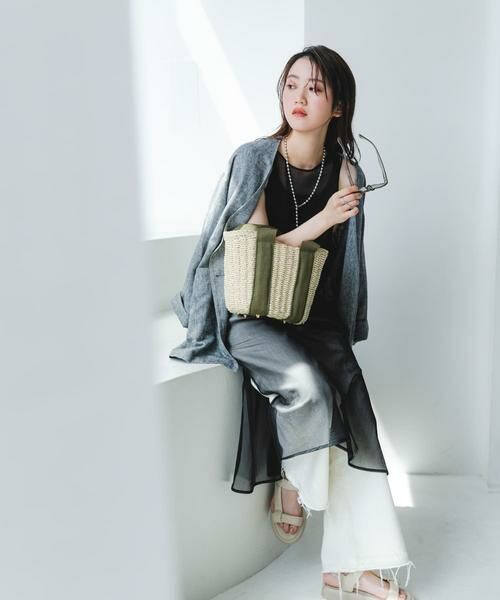 RODE SKO / ロデスコ トートバッグ | ナチュラルカゴバッグ（ナチュラル）