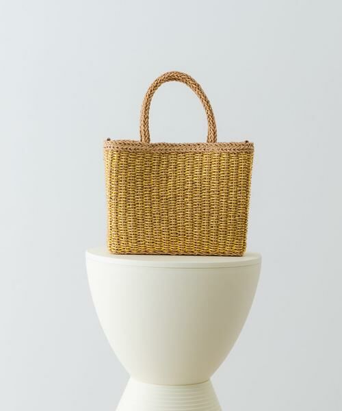 RODE SKO / ロデスコ ショルダーバッグ | ラメカゴショルダーバッグ（キャメル）