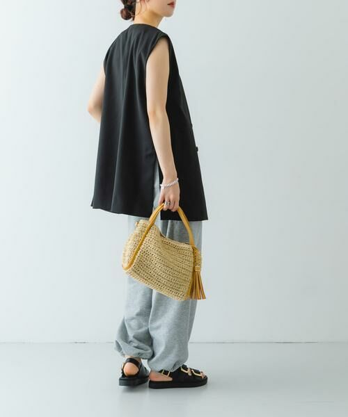 RODE SKO / ロデスコ ハンドバッグ | タッセル付ペーパーミニバッグ | 詳細12