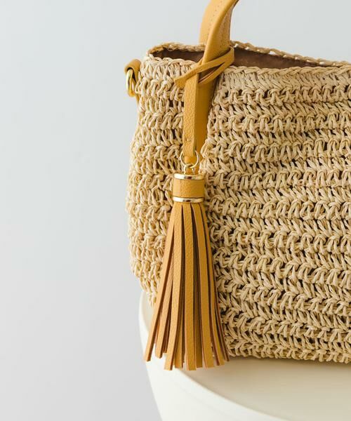 RODE SKO / ロデスコ ハンドバッグ | タッセル付ペーパーミニバッグ | 詳細13