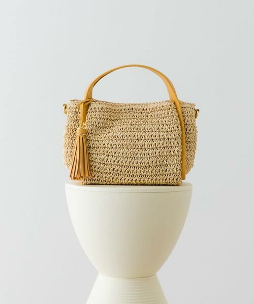 RODE SKO / ロデスコ ハンドバッグ | タッセル付ペーパーミニバッグ | 詳細4