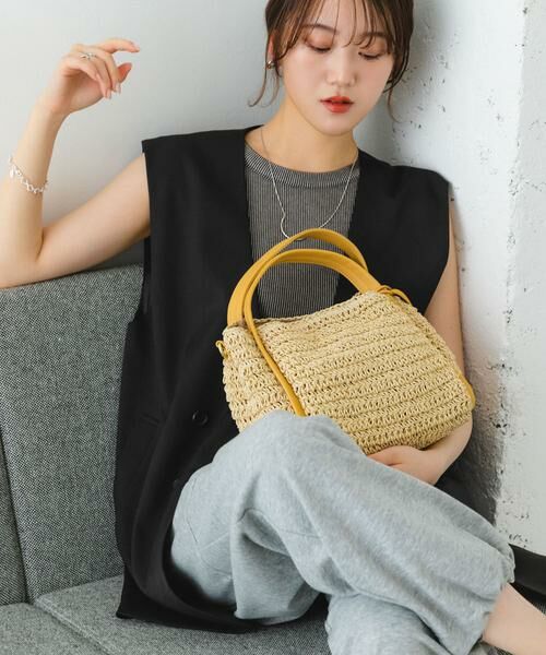 RODE SKO / ロデスコ ハンドバッグ | タッセル付ペーパーミニバッグ | 詳細5