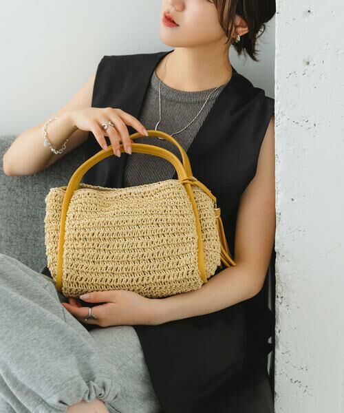 RODE SKO / ロデスコ ハンドバッグ | タッセル付ペーパーミニバッグ | 詳細6