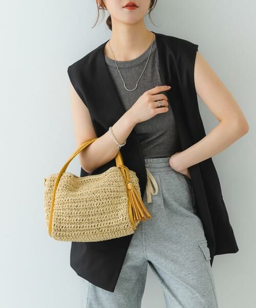 RODE SKO / ロデスコ ハンドバッグ | タッセル付ペーパーミニバッグ | 詳細8