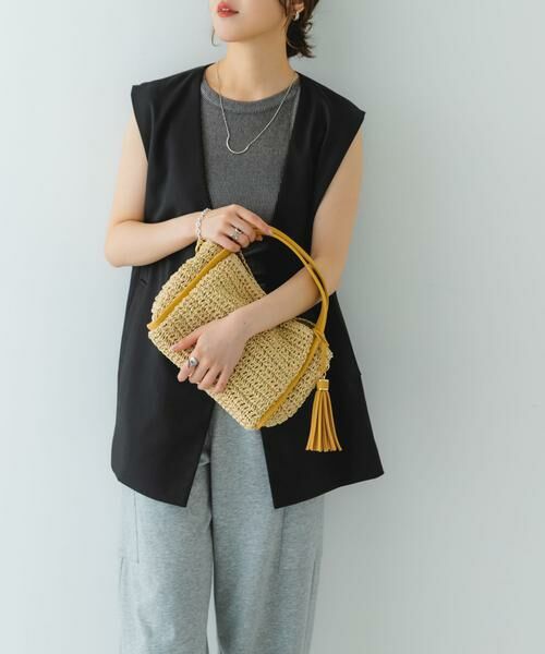 RODE SKO / ロデスコ ハンドバッグ | タッセル付ペーパーミニバッグ | 詳細9