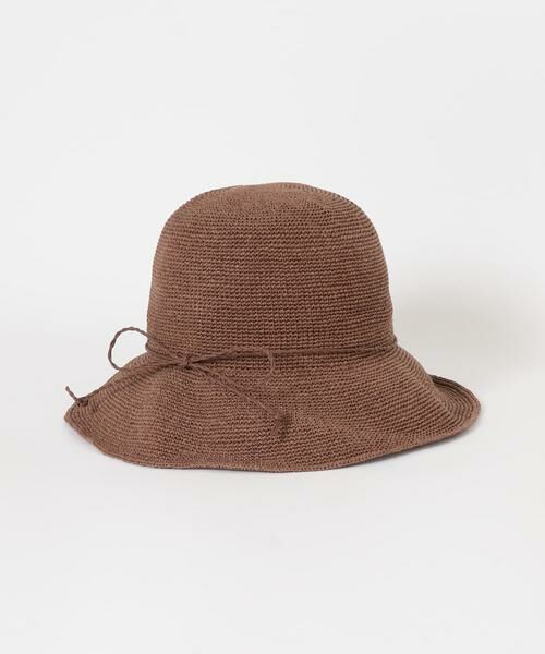 RODE SKO / ロデスコ ハット | ペーパーコマ編みハット | 詳細2