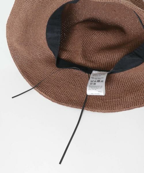RODE SKO / ロデスコ ハット | ペーパーコマ編みハット | 詳細4