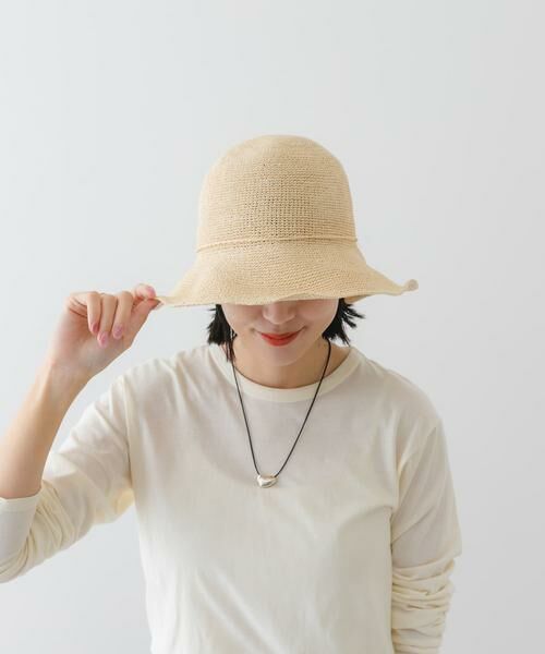 RODE SKO / ロデスコ ハット | ペーパーコマ編みハット | 詳細12