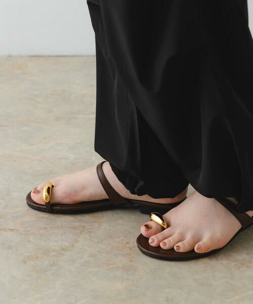 RODE SKO / ロデスコ サンダル | 『MADE IN JAPAN』メタルフラットサンダル | 詳細6