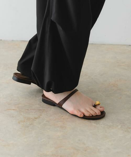 RODE SKO / ロデスコ サンダル | 『MADE IN JAPAN』メタルフラットサンダル | 詳細7