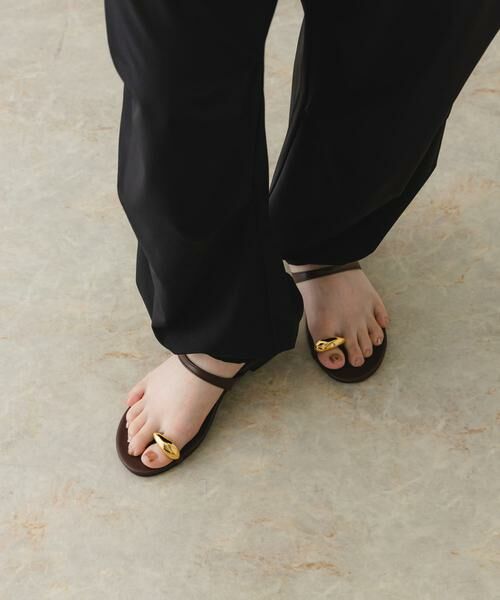 RODE SKO / ロデスコ サンダル | 『MADE IN JAPAN』メタルフラットサンダル | 詳細9