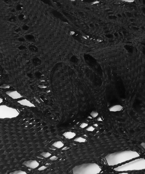 RODE SKO / ロデスコ マフラー・ショール・スヌード・ストール | ASAUCE MELER　ギマコットントライアングルレースストール | 詳細6