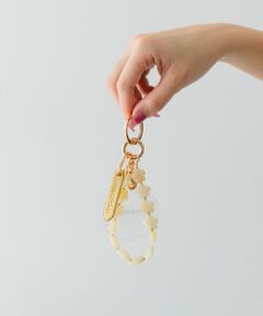 RODE SKO / ロデスコ キーホルダー・ストラップ | hashibami　フラワー天然石スマホハンドストラップ