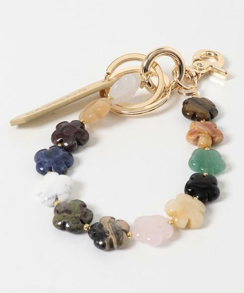 RODE SKO / ロデスコ キーホルダー・ストラップ | hashibami　フラワー天然石スマホハンドストラップ | 詳細6