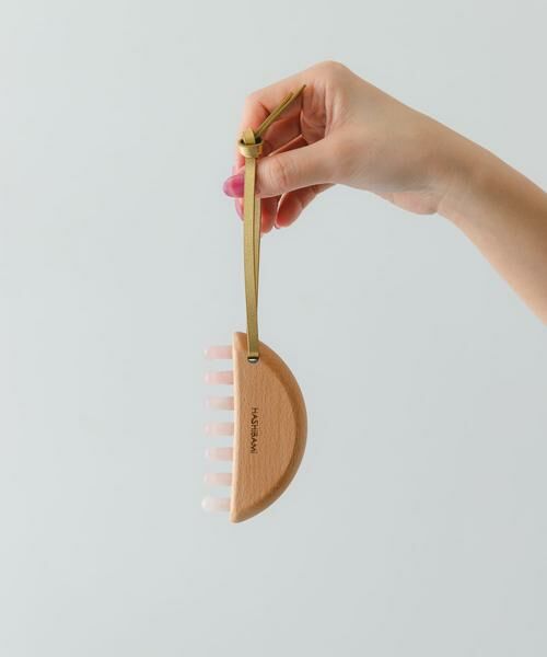 RODE SKO / ロデスコ キーホルダー・ストラップ | hashibami　ハーフムーンカッサチャーム（ライトピンク）