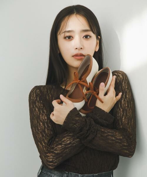 RODE SKO / ロデスコ パンプス | 『別注』AJUGA.×RODE SKO　『MADE IN JAPAN』チャンキーヒールリボンパンプス | 詳細4