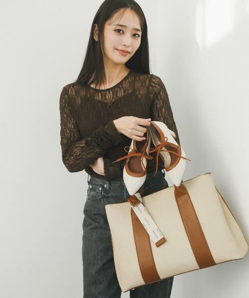 RODE SKO / ロデスコ パンプス | 『別注』AJUGA.×RODE SKO　『MADE IN JAPAN』チャンキーヒールリボンパンプス | 詳細5