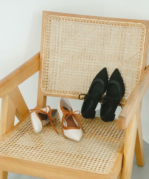 RODE SKO / ロデスコ パンプス | 『別注』AJUGA.×RODE SKO　『MADE IN JAPAN』チャンキーヒールリボンパンプス | 詳細7