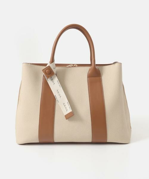 RODE SKO / ロデスコ トートバッグ | 『別注』AJUGA.×RODE SKO　ロゴリボン付ビッグトート | 詳細12