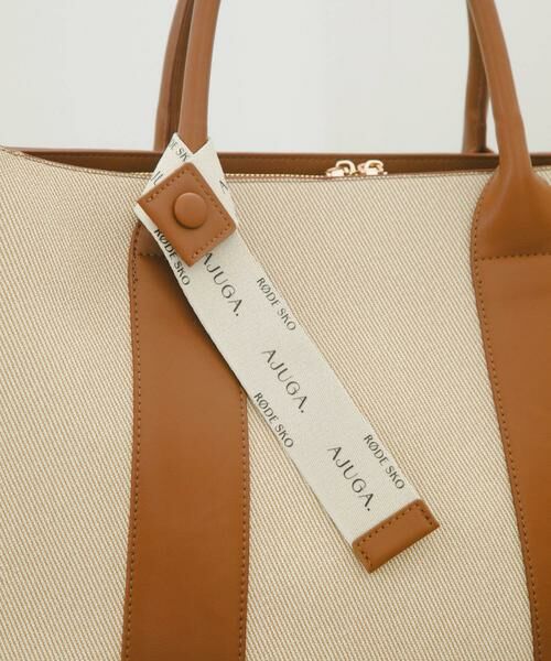 RODE SKO / ロデスコ トートバッグ | 『別注』AJUGA.×RODE SKO　ロゴリボン付ビッグトート | 詳細9