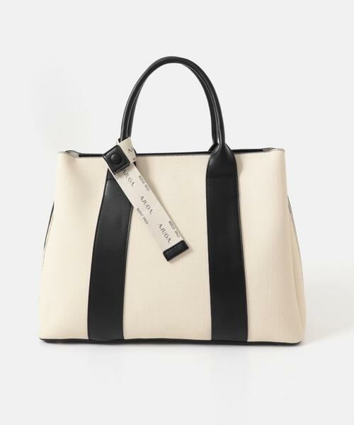 RODE SKO / ロデスコ トートバッグ | 『別注』AJUGA.×RODE SKO　ロゴリボン付ビッグトート | 詳細14