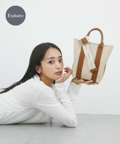 RODE SKO / ロデスコ ショルダーバッグ | 『別注』AJUGA.×RODE SKO　ロゴリボン付ショルダーバッグ