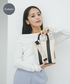 RODE SKO / ロデスコ ショルダーバッグ | 『別注』AJUGA.×RODE SKO　ロゴリボン付ショルダーバッグ