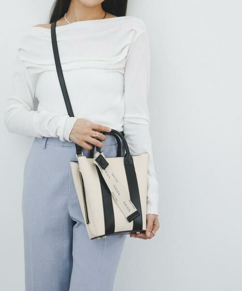 RODE SKO / ロデスコ ショルダーバッグ | 『別注』AJUGA.×RODE SKO　ロゴリボン付ショルダーバッグ | 詳細15