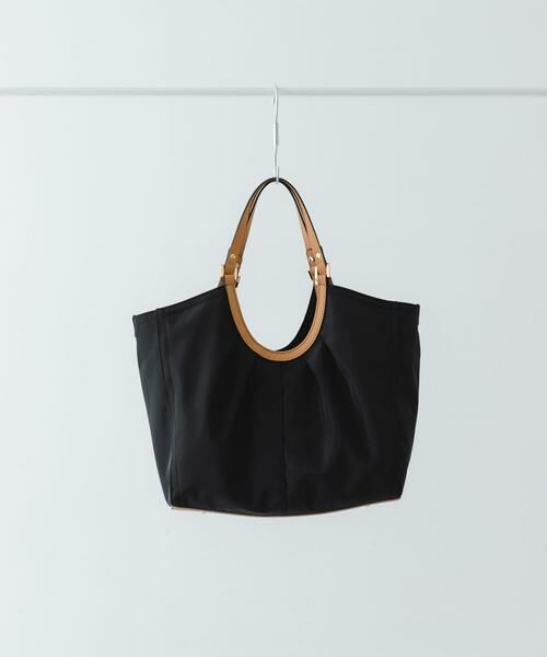 RODE SKO / ロデスコ トートバッグ | 撥水ギャザータックトートバッグ（ブラック）