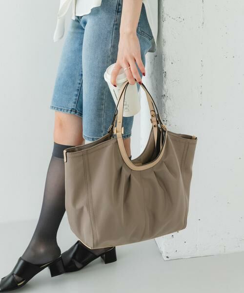 RODE SKO / ロデスコ トートバッグ | 撥水ギャザータックトートバッグ | 詳細22