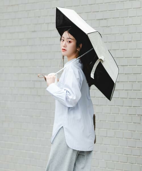 RODE SKO / ロデスコ 傘 | Wpc.　バイカラーパイピング日傘（ベージュ）