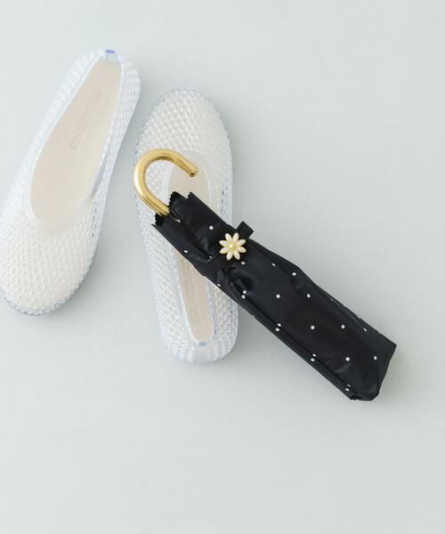 RODE SKO / ロデスコ 傘 | Wpc.　レースカットドット日傘（ブラック）