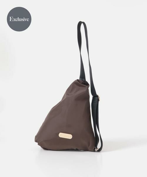 RODE SKO / ロデスコ ショルダーバッグ | 『別注』OUTDOOR PRODUCTS×hun RODESKO　ONE SHOULDER（ブラウン）