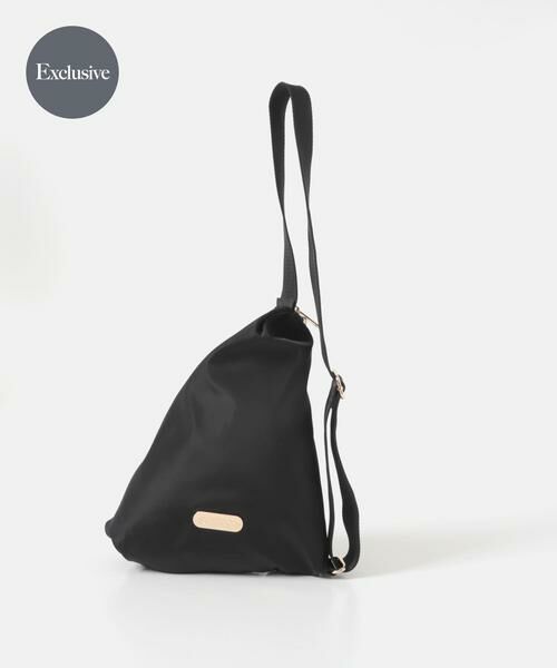 RODE SKO / ロデスコ ショルダーバッグ | 『別注』OUTDOOR PRODUCTS×hun RODESKO　ONE SHOULDER（ブラック）