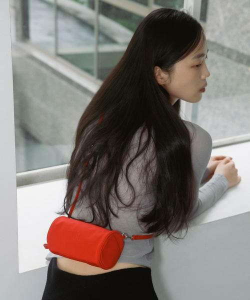 RODE SKO / ロデスコ ハンドバッグ | hun RODESKO　Dual roll small（レッド）