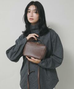 RODE SKO / ロデスコ ショルダーバッグ | レザーフロントジップショルダーバッグ
