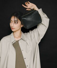 RODE SKO / ロデスコ ショルダーバッグ | レザーフロントジップショルダーバッグ