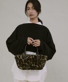 RODE SKO / ロデスコ ハンドバッグ | フラッフィースクエアミニバッグ