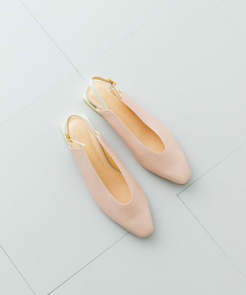 ＊＊RODE SKO / ロデスコ パンプス | 『MADE IN JAPAN』NEDKE バックストラップパンプス（PINK）