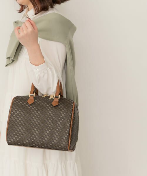 ＊＊RODE SKO / ロデスコ ボストンバッグ | モノグラムボストンバッグ（BROWN）