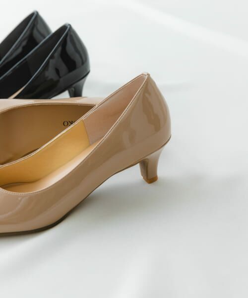 Chloe エナメルパンプス グリーン 23.5 Chloe エナメルパンプス グリーン 23.5