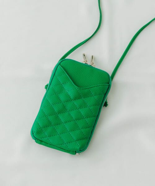 ＊＊RODE SKO / ロデスコ ショルダーバッグ | キルティングマルチショルダーバッグ（GREEN）