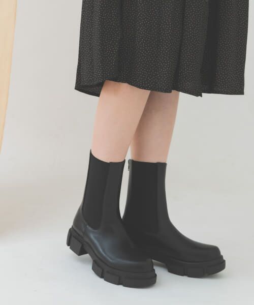 ＊＊RODE SKO / ロデスコ ブーツ（ショート丈） | 4.5センチサイドゴアブーツ（BLACK）