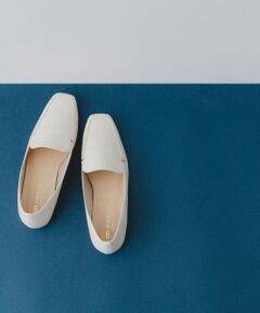 『MADE IN JAPAN』スクエアトゥプチメタルローファー