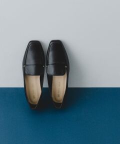 『MADE IN JAPAN』スクエアトゥプチメタルローファー